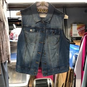 Denim vest